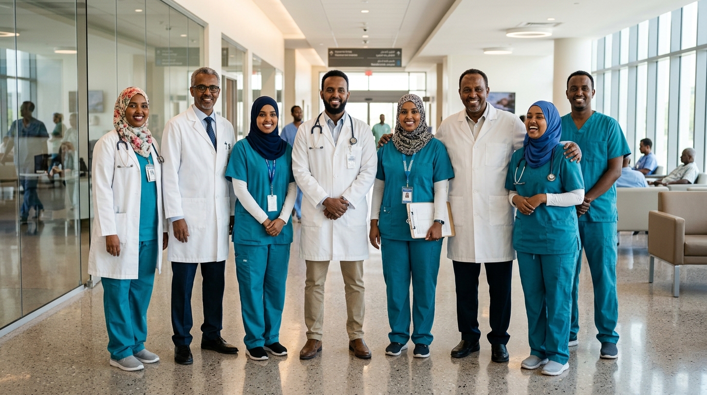 Doctors and nurses of Al-Ixsaan